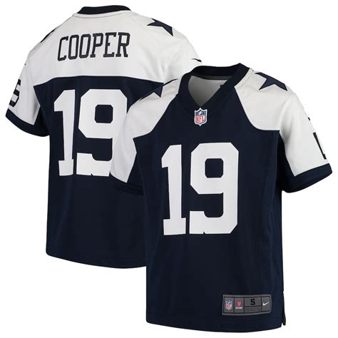 dallas cowboys youth amari cooper nike game replica jersey|amari cooper news today.